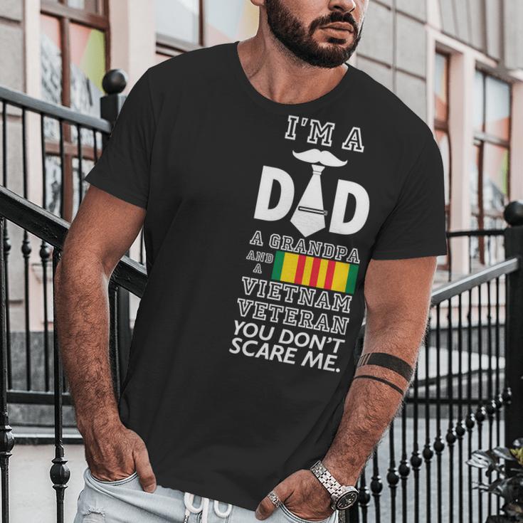 Dad Vietnam Veteran Graphic Design Printed Casual Daily Basic Men T-Shirt