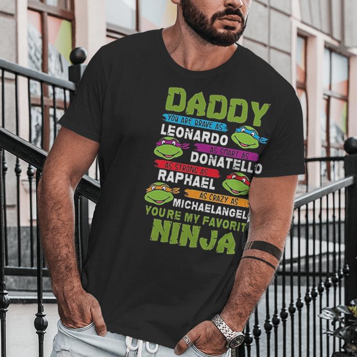 Daddy You Are My Favorite For Super Ninja Men T-Shirt