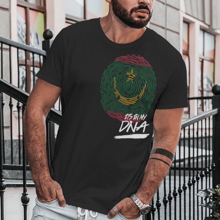 It Is In My Dna Mauritania Baby Proud Country Flag Men T-Shirt