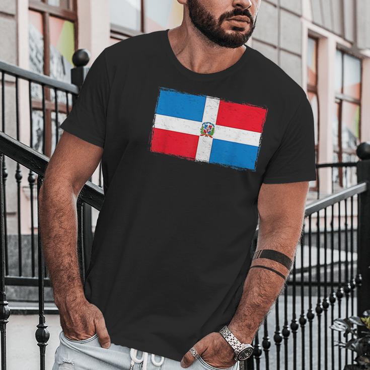 Dominican Republic Flag Carribbean Republica Dominicana Gift Men T-Shirt