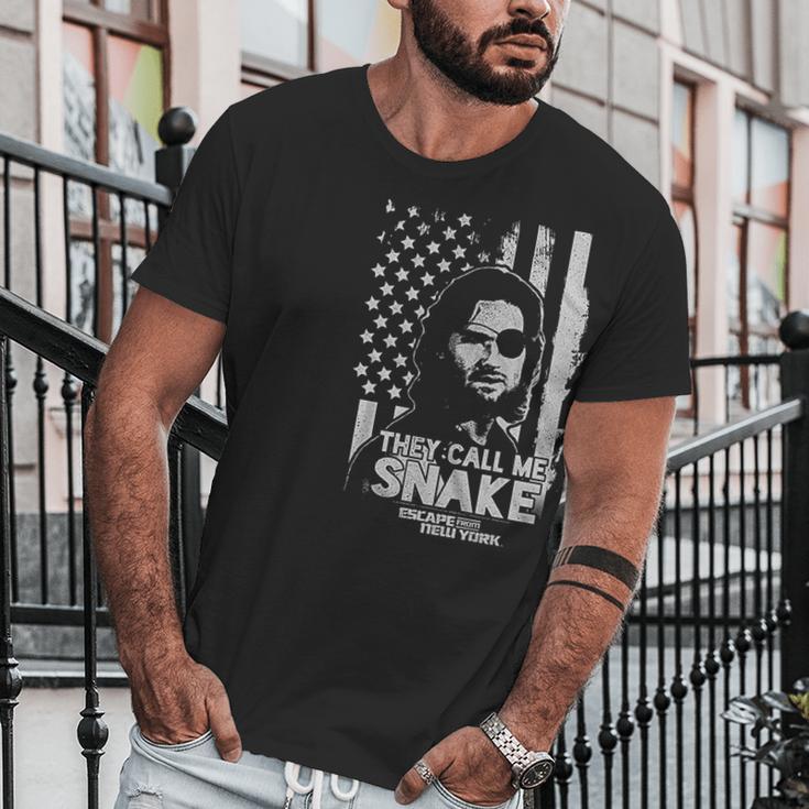 Escape From New York Snake Flag Men T-Shirt