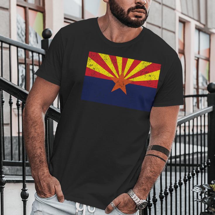 Flag Of Arizona Vintage Men T-Shirt