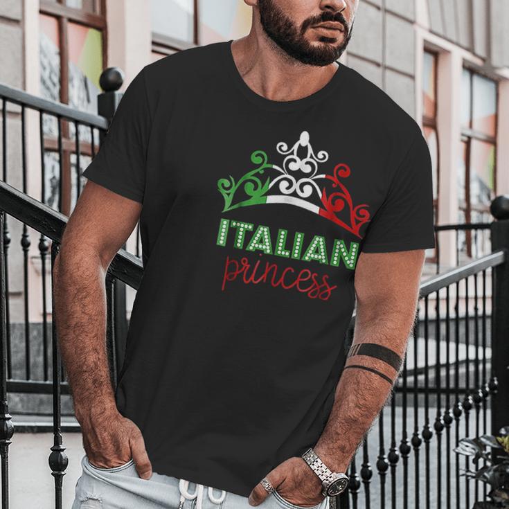 Italian Princess Tiara National Flag Men T-Shirt