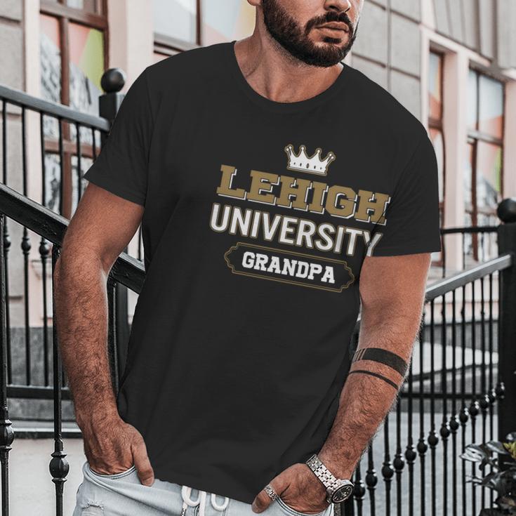 Lehigh University Grandpa Great Gift For Grandparents Men T-Shirt