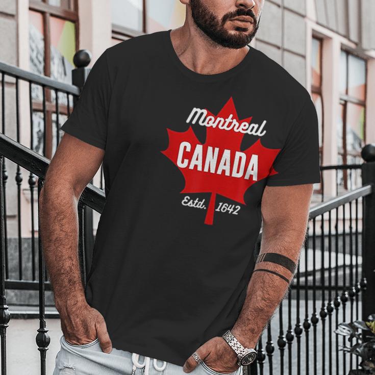 Maple Leaf Canada Flag Eh Montreal Canada Men T-Shirt