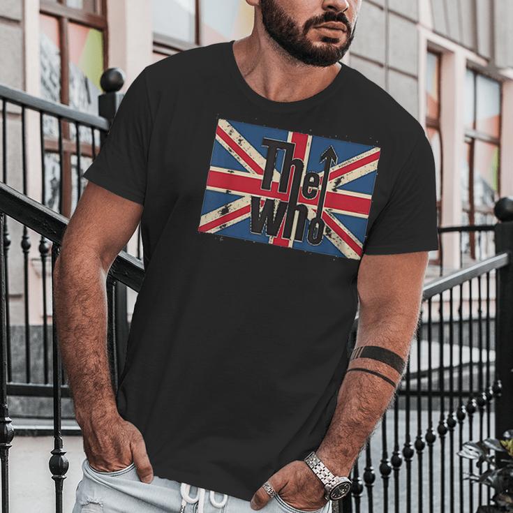 The Who Official Union Jack Flag Logo Men T-Shirt