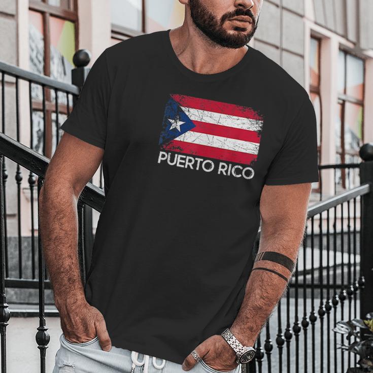 Puerto Rican Flag Vintage Made In Puerto Rico Gift Men T-Shirt