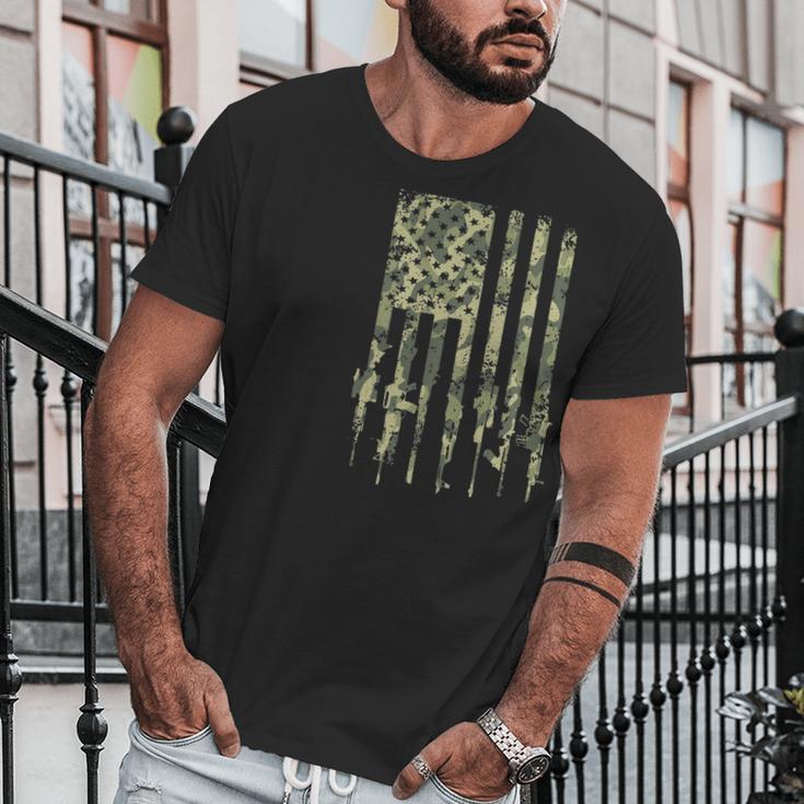 Rifle Flag Camo Men T-Shirt