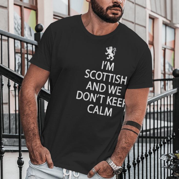 Scottish History Scottish Flag Rampant Lion Men T-Shirt