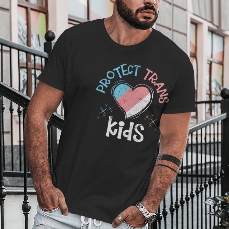 Trans Kids Transgender Flag Lgbt Activism Gift Transgender Gift Graphic Design Printed Casual Daily Basic Men T-Shirt