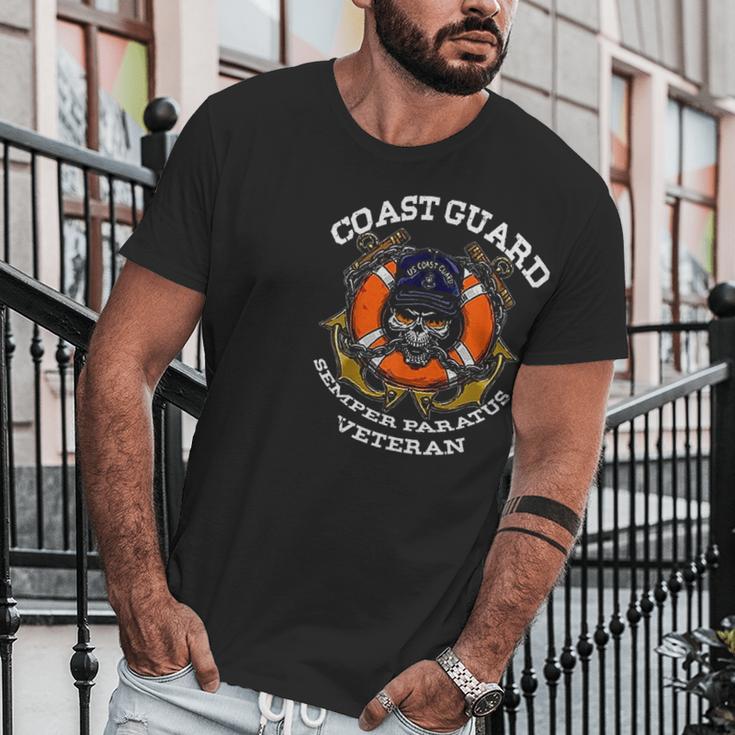 Us Coast Guard Veteran Uscg Semper Paratus Gift Men T-Shirt