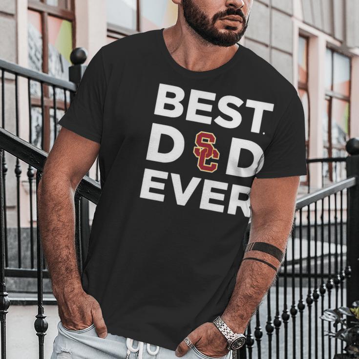 Usc Trojans_Best Dad Ever Men T-Shirt