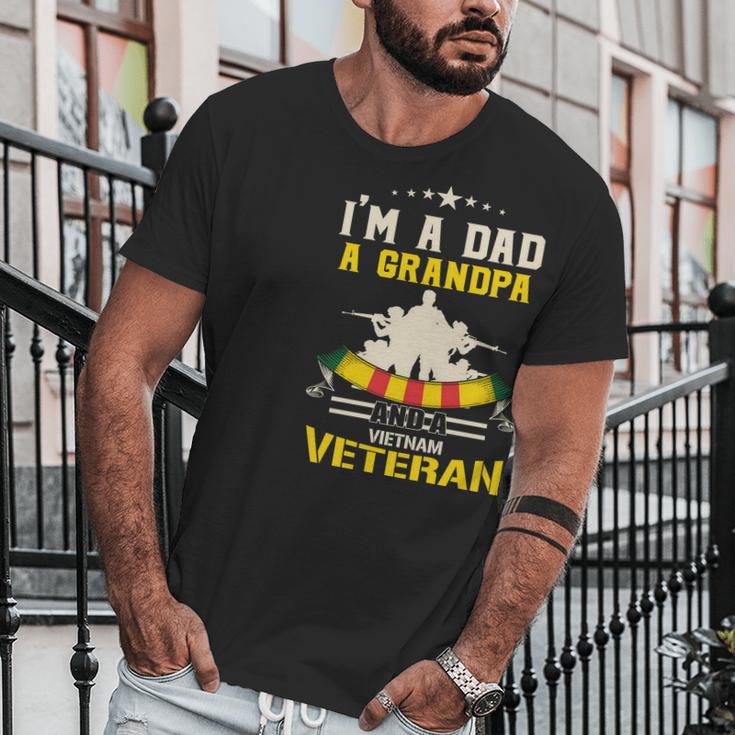 Vintage Dad Grandpa Vietnam Veteran Veteran Day Us Army Graphic Design Printed Casual Daily Basic Men T-Shirt