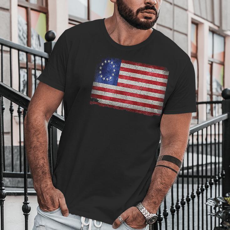 Vintage Flag American Victory 1776 Men T-Shirt