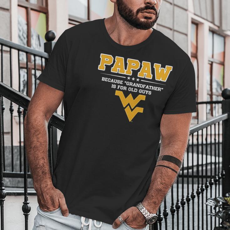 West Virginia Mountaineers Not Grandfather Papaw Men T-Shirt