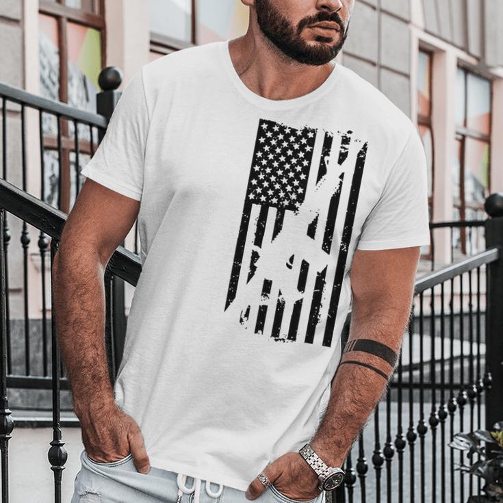 Dion Wear Ar15 American Flag M4 Men T-Shirt