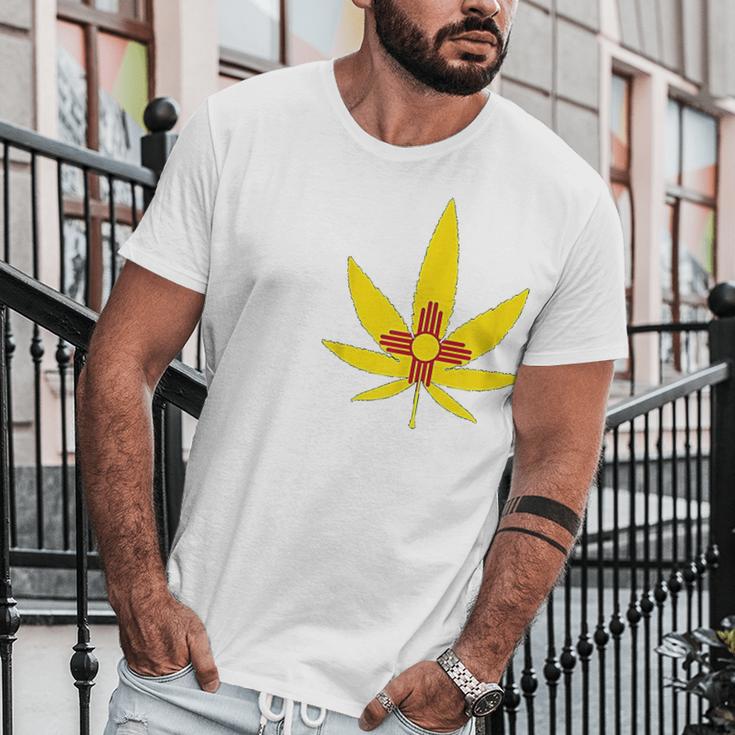 New Mexico Cannabis State Flag Men T-Shirt