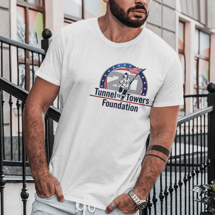 Tunnel To Towers Foundation American Flag Men T-Shirt