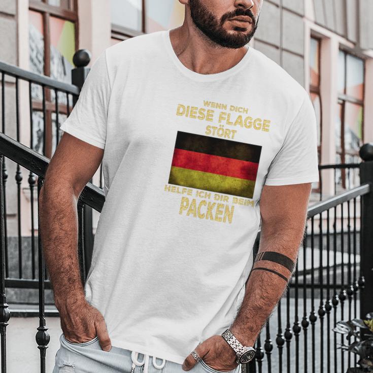 Wenn Dich Diese Flagge Stört Helfe Ich Dir Beim Packen Men T-Shirt