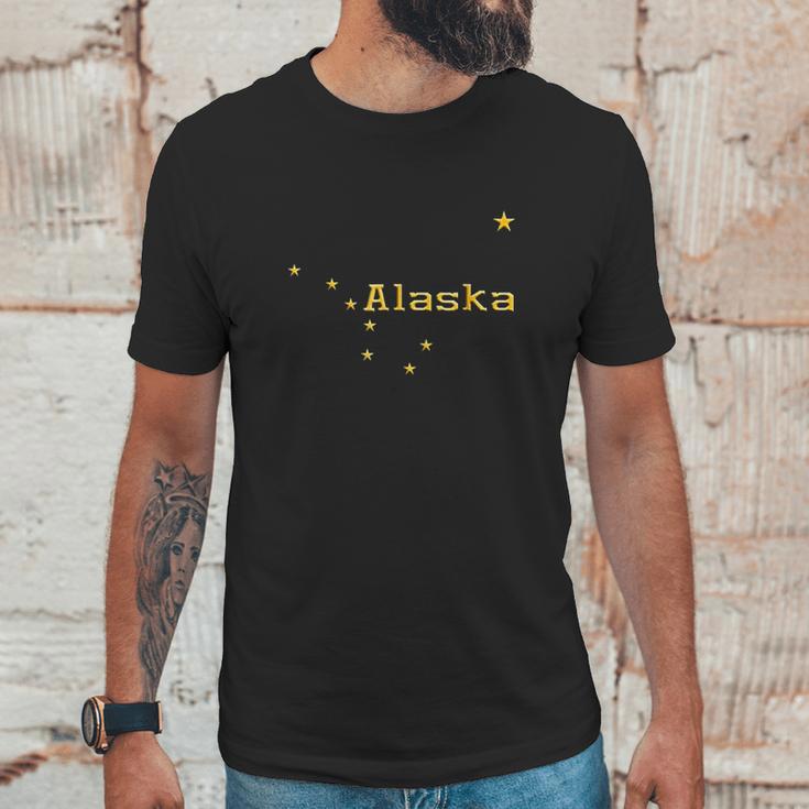 Alaska State Flag Astrology Big Dipper Polaris Men T-Shirt