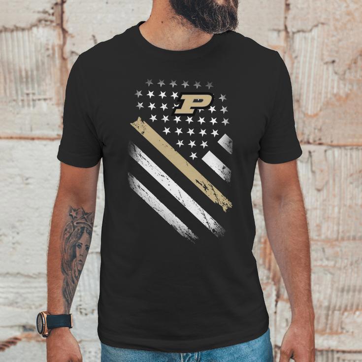 American Purdue Boilermakers Flag Men T-Shirt