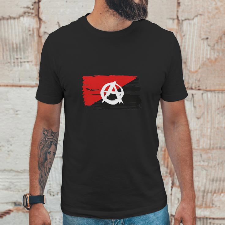 Anarchy Anarchist Flag Men T-Shirt