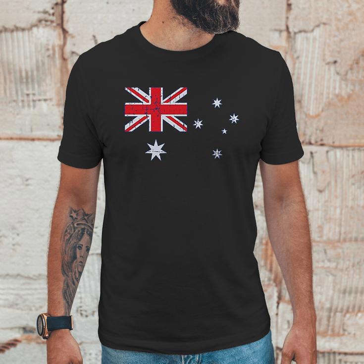 Australian Flag Vintage Style Retro Australia Flag Men T-Shirt