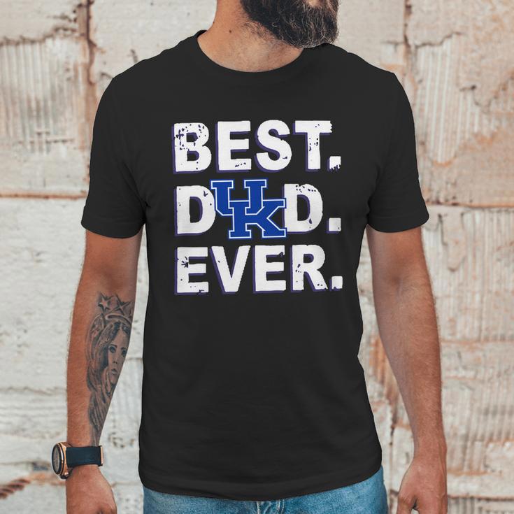 Best Dad Ever Kentucky Wildcats Father S Day Men T-Shirt