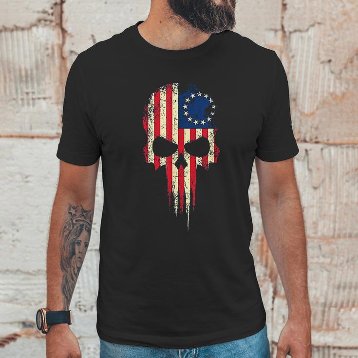 Betsy Ross Flag American Usa Patriotic Proud Democrat Gift Men T-Shirt