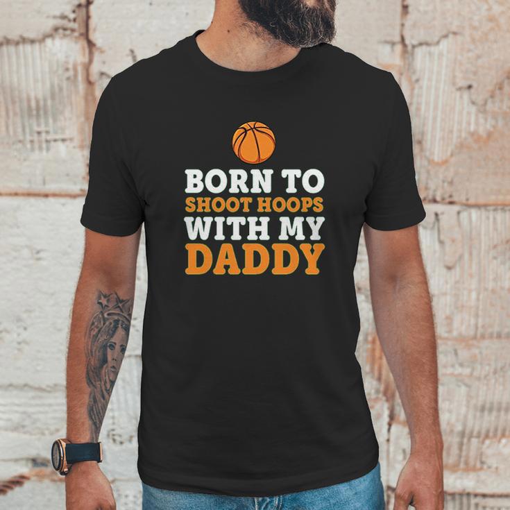 Born To Shoot Hoops With My Daddy Baby Men T-Shirt