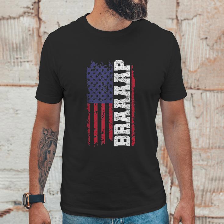 Braap American Flag Men T-Shirt