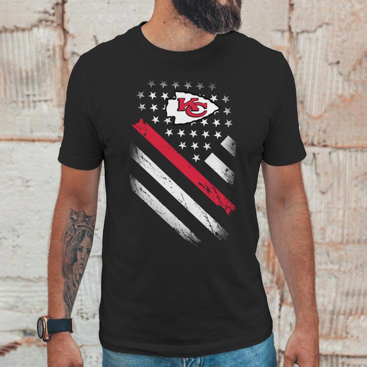 Chiefs American Flag Men T-Shirt