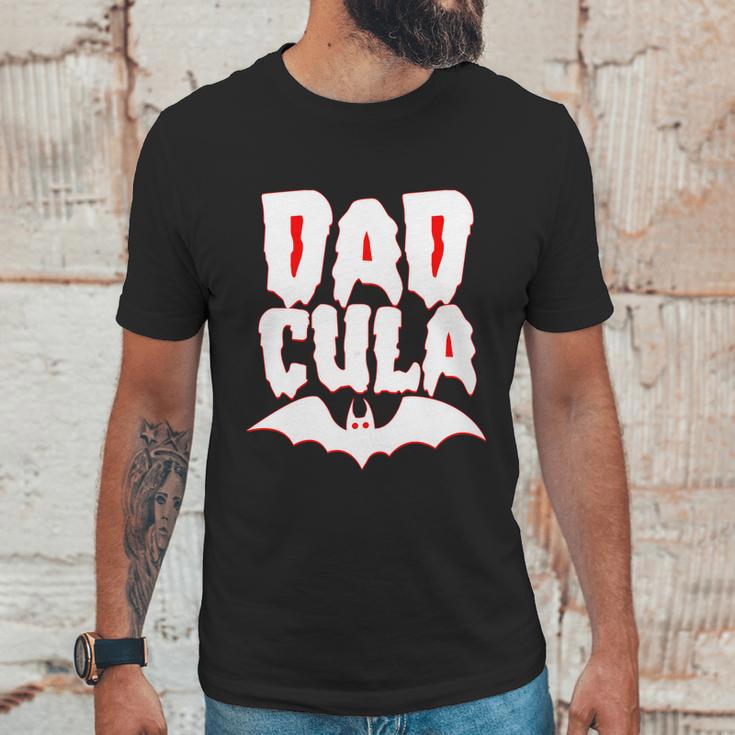 Cute Halloween Funny Halloween Day Dadcula Dracula Men T-Shirt