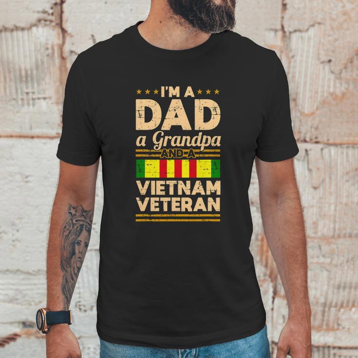 Dad Grandpa Vietnam Veteran Vintage Graphic Design Printed Casual Daily Basic Men T-Shirt