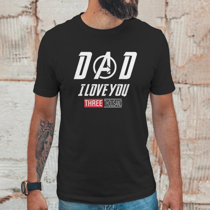 Dad I Love You 3000 Endgame Superhero Men T-Shirt