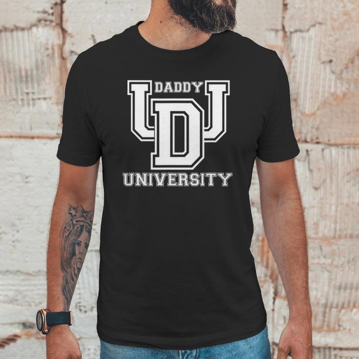 Mens Daddy University New Dad Fathers Day Best Father Ever Men T-Shirt