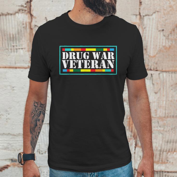 Drug War Veteran War On Drugs Graphic Design Printed Casual Daily Basic Men T-Shirt