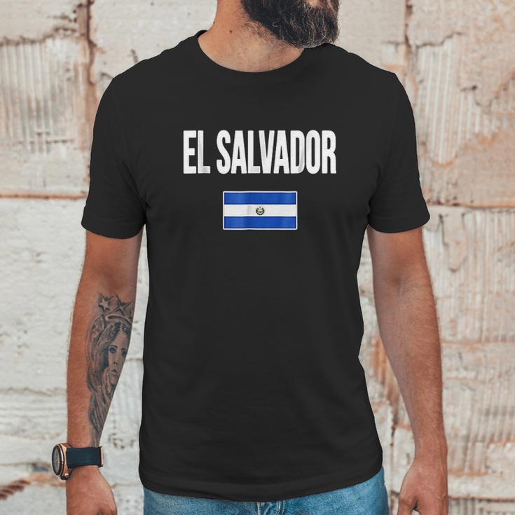 El Salvador Salvadorian Flag Men T-Shirt