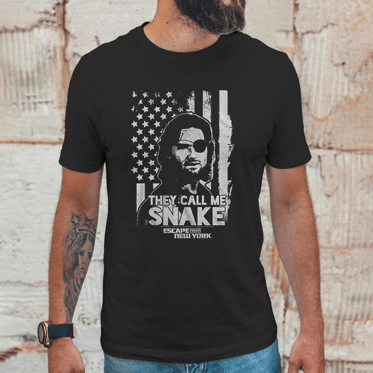 Escape From New York Snake Flag Men T-Shirt