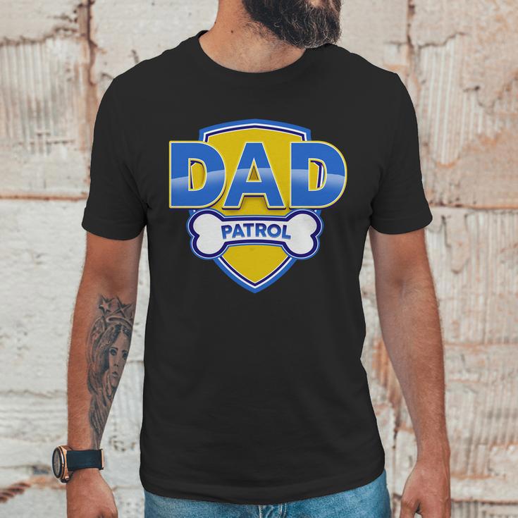 Funny Dad Patrol Dog Dad Men T-Shirt