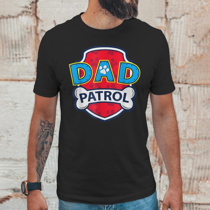 Funny Dad Patrol - Dog Dad Men T-Shirt