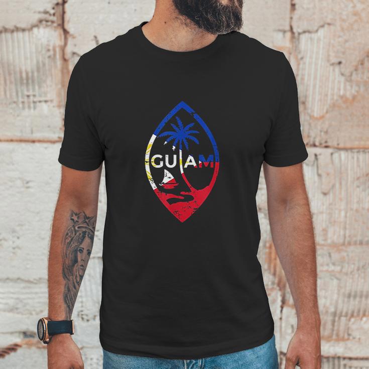 Guam Filipino Pinoy Chamorro Pride Flag Unique Gift Men T-Shirt