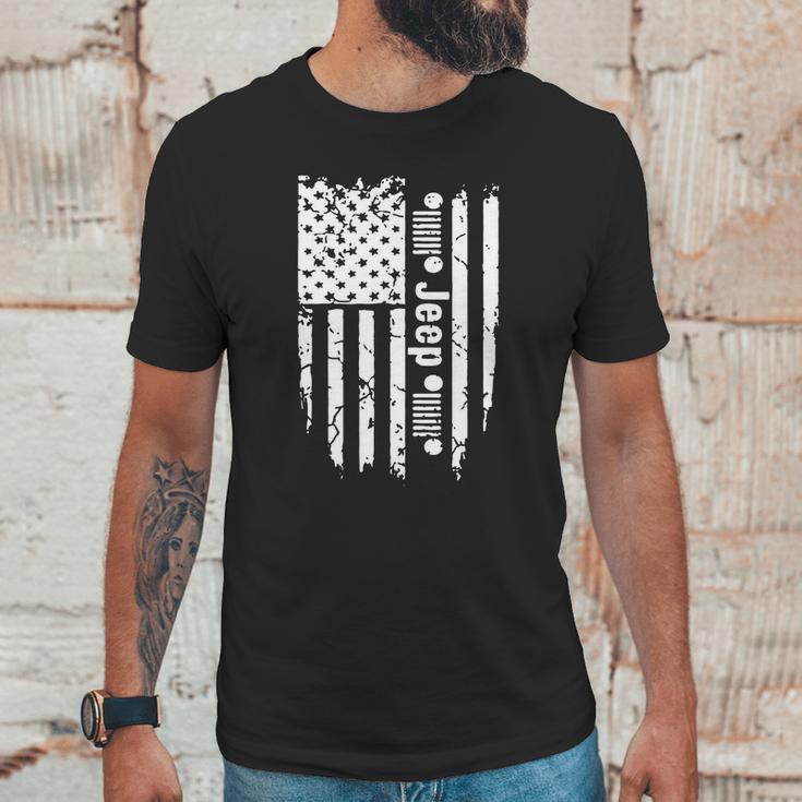 Jeep American Flag Men T-Shirt