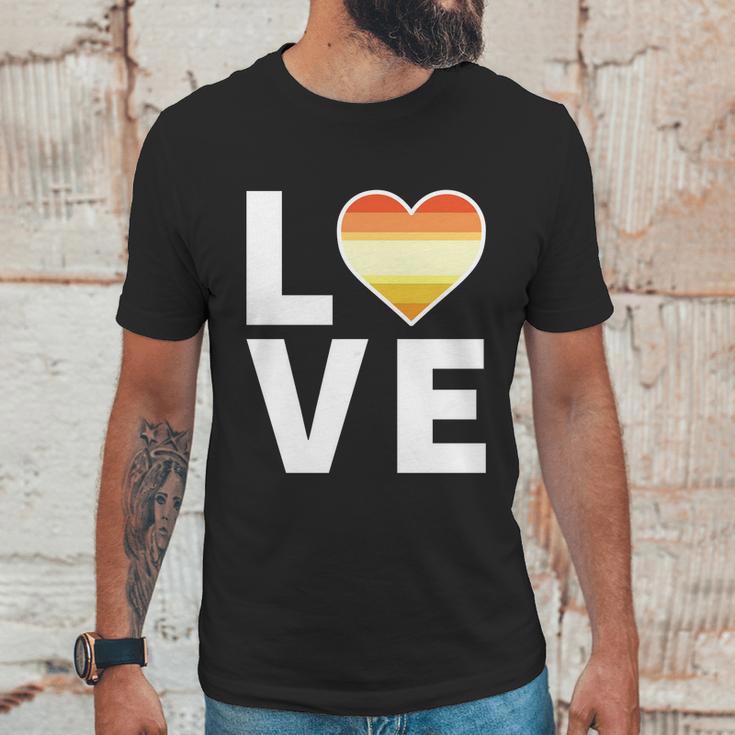 Lgbtq Butch Lesbian Flag Heart Gift Lgbtqia Love Butch Lesbian Gift Graphic Design Printed Casual Daily Basic Men T-Shirt