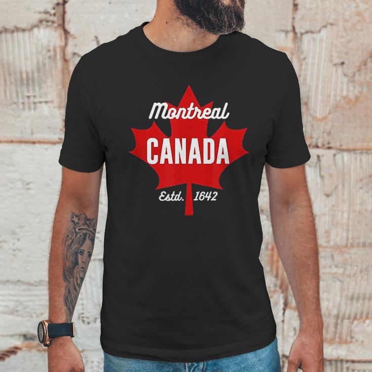 Maple Leaf Canada Flag Eh Montreal Canada Men T-Shirt