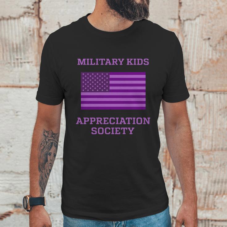 Military Kids Appreciation Society Veteran Of Us Army American Flag Graphic Design Printed Casual Daily Basic Men T-Shirt