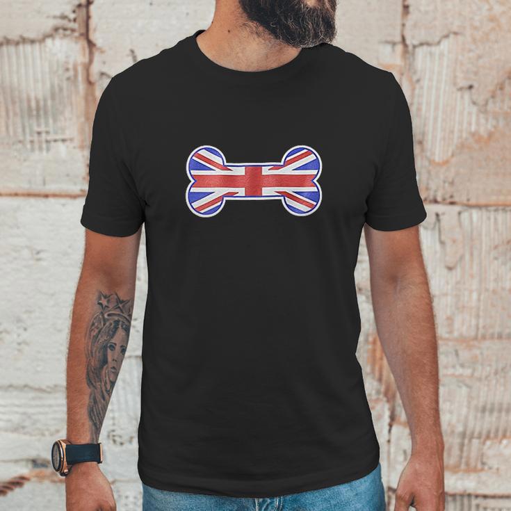 Mirage Pet Products 1Bone Shaped United Kingdom Union Jack Flag Men T-Shirt