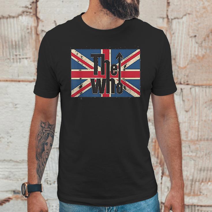 The Who Official Union Jack Flag Logo Men T-Shirt