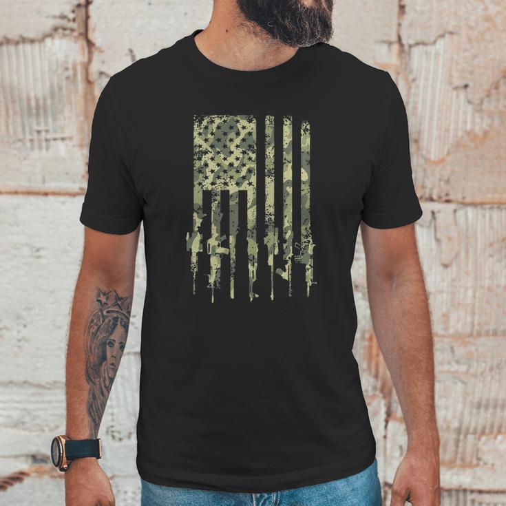 Rifle Flag Camo Men T-Shirt