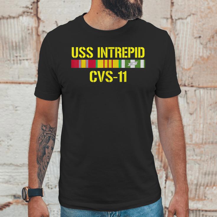 Uss Intrepid Cvs-11 Vietnam Veteran Memorial Day Men T-Shirt